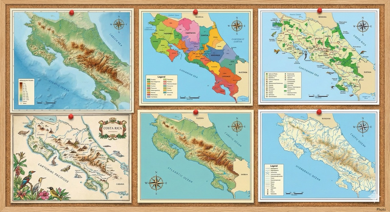 Costa Rica Map