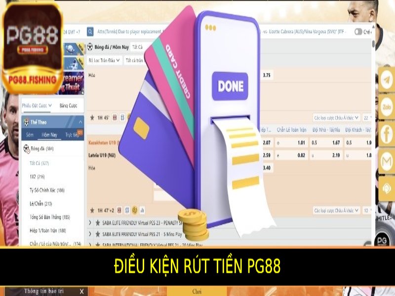 Điều Kiện Để Rút Tiền Tại Pg88